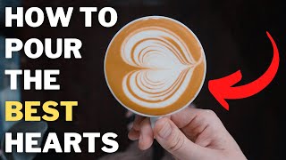 Heart Latte Art Tutorial  3 Ways to make your own [upl. by Anivol]