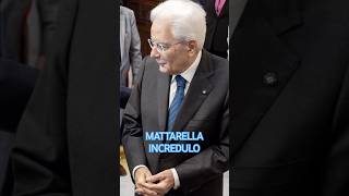 VIDEO SHOCK DAL QUIRINALE MATTARELLA ALLA MELONI NON DIRE CRETINATE NON CI PENSARE NEMMENO news [upl. by Deanna]