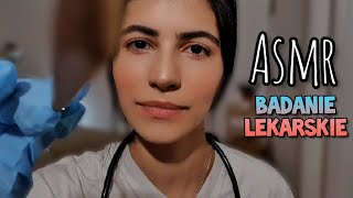 ASMR po polsku BADANIE LEKARSKIE cranial nerve exam ROLEPLAY [upl. by Amikat]