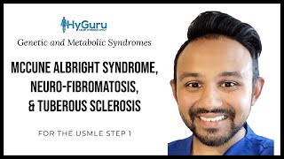 McCune Albright Syndrome  High Yield Genetic and Metabolic Syndromes for the USMLE Step 1 shorts [upl. by Adiell]