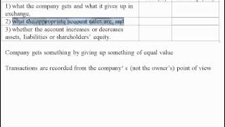 Module 1 LO5 Analyze Transactions [upl. by Yddub744]