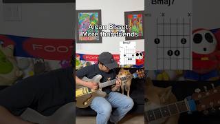 Aiden bisset  more than friends guitar tutorial [upl. by Evin174]