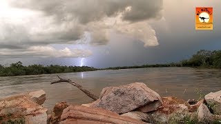 Lightning and nature show  Wet season storm  the Kimberley Western Australia [upl. by Hoban]