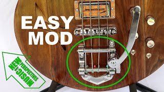 Make a Guitar Vibrato work on a Bass [upl. by Cesar]