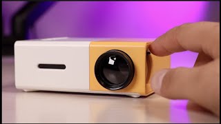 YG300 Mini LED Projector Review 1 Year Later [upl. by Maddie]