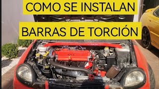 COMO SE INSTALAN LAS BARRAS DE TORCIÓN EN NEÓN JUEVES DE MODIFICACION RT PERFORMANCE [upl. by Nylac]