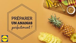 Préparer un ananas parfaitement [upl. by Aneda845]