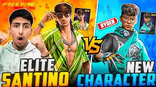 Elite Santino Vs New Character Ryden🤣😍Free Fire India [upl. by Cheri]