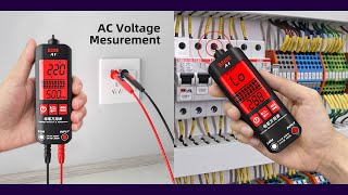 BSIDE A1 Digital Multimeter 3Results Display Smart  Electrician Pen [upl. by Joana]