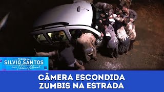 Zumbis na Estrada  Zombies Prank  Câmeras Escondidas 311123 [upl. by Yarised]