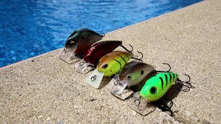 Top 5 Squarebill Crankbaits [upl. by Lebar]