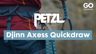 Djinn Quickdraw  Petzl Climbing Gear [upl. by Neenad714]