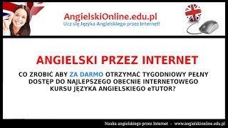 ANGIELSKI ONLINE ZA DARMO  Darmowa Nauka Angielskiego przez Internet [upl. by Fabyola]