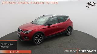 SEAT ARONA FR SPORT 10TSI 115PS  2019 [upl. by Hallagan978]