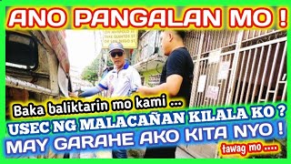 USEC NG MALACAÑAN KILALA KO  MAY GARAHE AKO K ITA NYO  MTPB CLAMPING OPERATION PAPAJOE TV MANILA [upl. by Nilhtac]