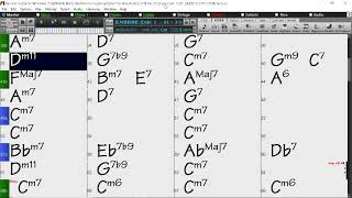 BACKING TRACK  JEANNNINE Duke Pearson C minor 200 BPM SWING [upl. by Alaric]