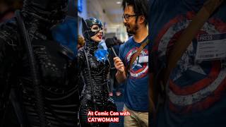 At Comic Con 2022 with Catwoman [upl. by Kreda]