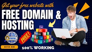 Free com domain 2024  Free Domain Name  Get Free Domain For Website Free Domain and hosting [upl. by Delphinia]