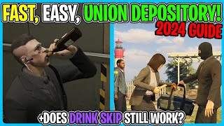 2024 Fastest Easiest UNION DEPOSITORY HEIST Guide GTA 5 Online [upl. by Su]