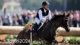 Jung Collett and Burton WOW in individual eventing after Day 2  Paris Olympics  NBC Sports [upl. by Lleira]