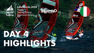 Day 4 highlights  Youth Sailing World Championships 2024 [upl. by Ferdinanda]