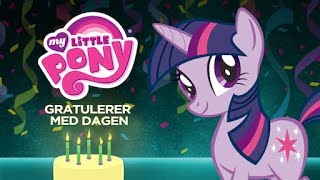 My Little Pony Gratulerer med dagen 🎉 hel kortfilm  MLP [upl. by Galven]