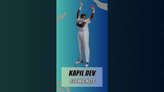 Most Wickets in Test Cricket for India cricket trendingshorts [upl. by Klinges]