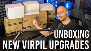 Unboxing New Virpil Gear  Alpha Prime  WarBRD Base  Control Panels  Rudder Pedals [upl. by Helaina]