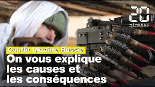 UkraineRussie On vous explique les origines et conséquences du conflit [upl. by Acilejna831]