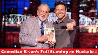 Comedian Kvon Gets Standing Ovation on Mike Huckabee Show TBN [upl. by Sukey]