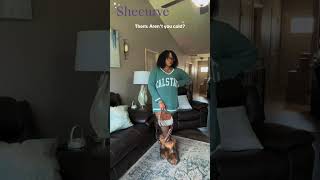 TRY ON FASHION Tights  SheCurve® Translucent Fleece Lined Tights [upl. by Milo411]