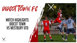 Match Highlights Didcot Town vs Westbury United [upl. by Wynnie]