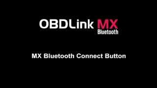 OBDLink MX Bluetooth Connect Button Push [upl. by Yevol867]