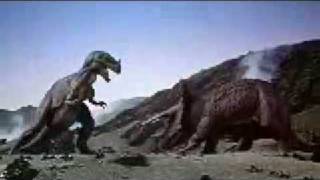 Ceratosaurus vs Triceratops from 1 Million Years BCflv [upl. by Herson]