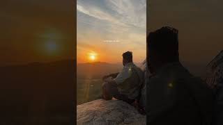 Sunrise with Pidurangala Rock🌅 pidurangala hikingtrendingshorts sunriserelaxing [upl. by Sidky]