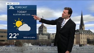 Michael Fishs NBC 26 weather forecast [upl. by Wendeline246]