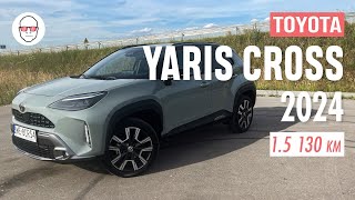 Toyota Yaris Cross 2024 FL AWDi 130 Premiere Edition test PL Pertyn Ględzi [upl. by Nomyar875]