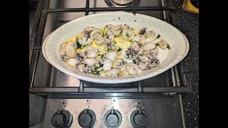 Insalata di calamaretti Squid salad [upl. by Jamesy]