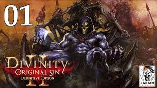 Lets Play Divinity Original Sin 2  Xbox One Gameplay  Episode 1  SKELETOR Evil Playthrough [upl. by Claudianus323]