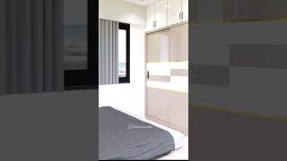 luxury bedroom interior design in low budget  bedroomdecor interiordesign [upl. by Adias]