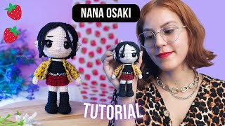 NANA OSAKI anime NANA  Amigurumi Tutorial  Notivagar [upl. by Rediah392]