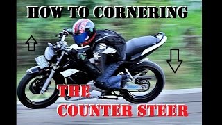 Cara Belajar Menikung  How To Cornering Counter Steering [upl. by Atinrahc]