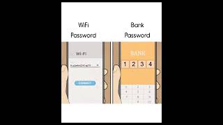 password wifi bank security funny no real youtube shorts youtubeshorts trending hard yt [upl. by Ballinger]