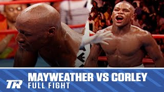 MAYWEATHER TELLS HIM TO STOP CRYING  FREE FIGHT  Floyd Mayweather vs DeMarcus Corley [upl. by Mccully448]