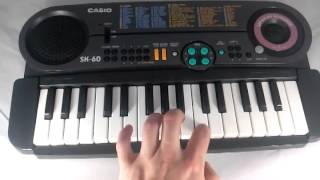 Casio SK60 Say And Play Sampling Keyboard [upl. by Joelynn925]