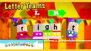 Alphablocks  quotRIGHTquot amp quotFRIGHTquot Yellow Level Step 9 [upl. by Tsepmet]