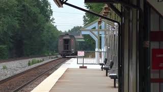 Amtrak 188 Northbound at Lortons VRE Station 82617 [upl. by Alduino]