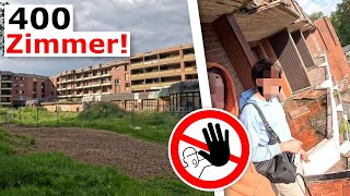 400 Zimmer Wir erkunden ein Riesiges verlassenes Hotel im Wald  StreetFlow [upl. by Ahsirek]