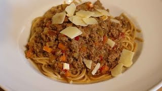 Die echte Bolognese Sauce [upl. by Artina]