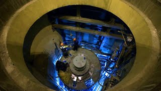 Bizarre Radioactive fluorescence inside the nuclear reactor [upl. by Bysshe]